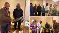 International consultations: Photos emerge as UK APC chapter visits Tinubu in London