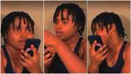 Nigerian lady forms, speaks with funny accent as she talks with her oyinbo lover on phone, video goes viral