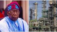 "It's a Promise": Tinubu assures Nigerians Port Harcourt refinery will work, sets date for first production