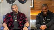 Think am well o, Don Jazzy quickly cautions fan who plans to get a tattoo of his 'strong' face