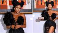 Wedding guests that slay: BBNaija star Cee-C dazzles in gorgeous black dress