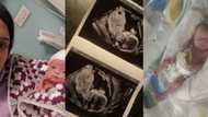Young mother gives birth miraculously after doctors said her baby had died In the womb