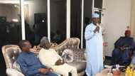 Rikicin PDP: Atiku Abubakar da wani gwamna sun sa labule da Sanatocin jam'iyyar hamayya a Abuja