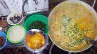 These Nigerian ladies prove you can cook okro soup with just N500 (photos)