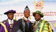 Best graduating student gets 'divine favour' as he is adopted by state governor, gifted N5m