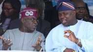 Tinubu bombs Ambode, says Lagos was heading in wrong direction before Sanwo-Olu became governor