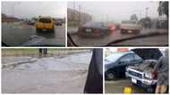 Nigerians react to disastrous flood in Lagos, lady reveals the water almost swept her away (photos, video)