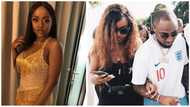 Davido's girlfriend Chioma reportedly not in good terms with her family as she abandons school