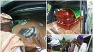 Governor Aregbesola hands over General Adeyinka Adebayo’s body to Fayose as part of burial rite (photos)