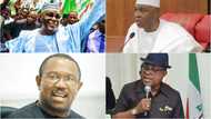 Sai Buhari ya dage, Saraki, Atiku, Secondus, Obi sun tafi dauro damara a kasar Larabawa
