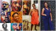 Meet brilliant lady who became a renowned artist with her works adorning notable museums (photos)