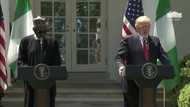 LIVE UPDATES: Buhari meets US President Donald Trump in joint press conference at the White House