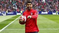 Atletico Madrid finally unveil former Chelsea striker Diego Costa and Vitolo after end of transfer ban (photos)