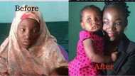 Check out the BREATHTAKING transformation of Chibok girl who was rescued (photos)