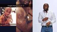 Man gets a huge tattoo of Davido’s face on his body (photo)