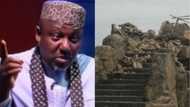 Tension as bridge built by Okorocha collapses in Owerri