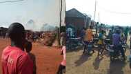 Bonfires, road blocks in Makurdi as residents protest over herdsmen killing of 2 Catholic priests, 17 worshipers