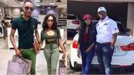 South African lady dumps her boyfriend for rich business man (photos)