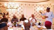 President Buhari hosts APC chieftains to dinner in Aso Rock (photos)
