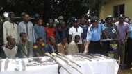 Until recently, these 11 alleged vicious kidnappers were the kings of Nigerian roads (photos)
