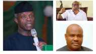 Fayose, Wike absent as Osinbajo meets state governors