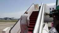 Again, Buhari leaves Abuja for America to hold meeting with Obama, others (photos)