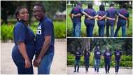 Check out viral photos of couple celebrating their 22nd wedding anniversary with their children