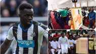 Manyan ‘yan wasa sun halarci jana’izar Cheick Tiote (Hotuna)