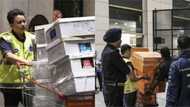 Malaysian police seize 284 boxes of designer bags from former PM's property