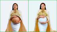 Femi Fani Kayode’s wife shares beautiful maternity photos, reveals she is expecting triplets