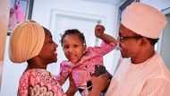 Adorable photo of President Buhari with his granddaughter goes viral