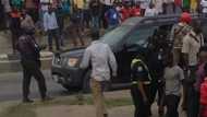 BREAKING: Violence hit Lagos, BRT buses destroyed