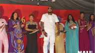 Nigerian, Ghanaian celebrities storm awards event in eye popping dresses (photos)