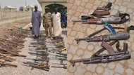 Gungun ýan bindiga sun miƙa wuya ga sojoji a Zamfara, sun ajiye muggan makaman yaƙi (Hotuna)