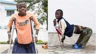 12-year-old boy undergoes life changing surgery, doctors successfully corrects his backward legs (photos)