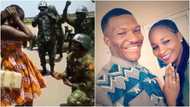 How Nigerian soldier jumped 5,000ft with parachute just to propose to love of his life (video, photos)