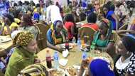How Deputy UN Chief Amina Mohammed dined with some of the rescued Chibok girls (photos)