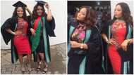 Meet beautiful Nigerian twin sisters who graduated with BSc degree, they rocked same outfit (photos)