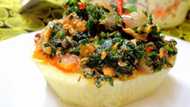 Traditional Nigerian ugu sauce recipe