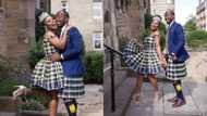 Beautiful photos of a Scottish-themed wedding of Nigerian couple in the UK