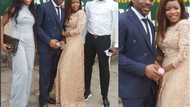 Linda Ikeji's sister weds rich and handsome Nigerian footballer (photo)