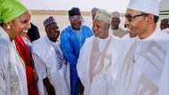 President Buhari arrives Daura for APC ward congress