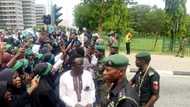 Just in: Chaos as police, Shi’ite members clash again in Abuja