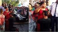 Talented Nigerian footballer surprises his mother with a Porsche in Enugu state (photos)