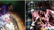 Nigerian lady gives birth to quadruplets in Ibadan (photos)