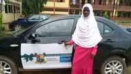 See the exotic car Lagos state government gave woman for being the overall best teacher (photo)