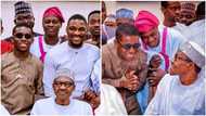 President Buhari holds special Iftar dinner with Nigerian entertainers, BBNaija's Tobi Bakre gets an invite