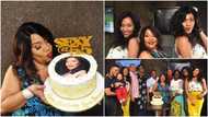 Veteran Nollywood actress turns 55, see how she was celebrated by her twin daughters (photos)