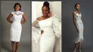 Delightful and fashionable Nigerian white lace styles in 2017