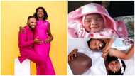 Talented Nigerian singer and husband welcome baby girl, they got married in 2017 (photos)